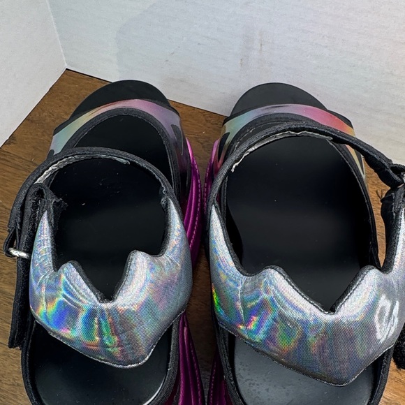 Anthony Wang Bluebery D2 Watch Me Glow Platform Sandals Funky Shoes, Womens 8.5 - Picture 7 of 13